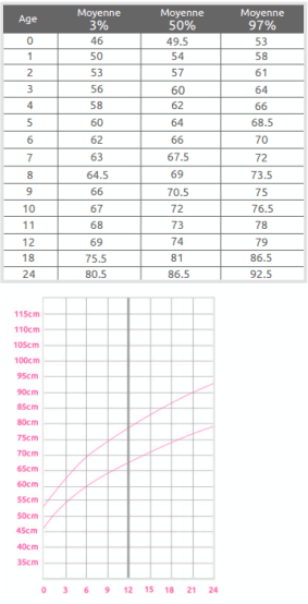 Taille Bebe Mois Par Mois
